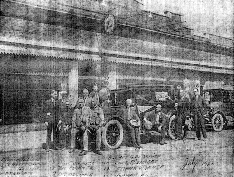 The Dixie Highway Tour from Vancouver to Halifax in front of Soo Machine & Auto