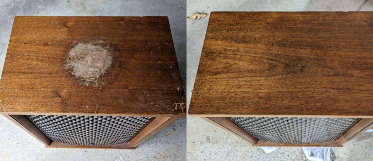 Refinishing Sansui SP-1700 speakers