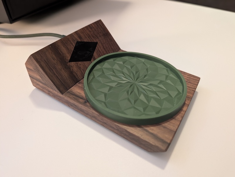 Smart coaster V3 build from the front